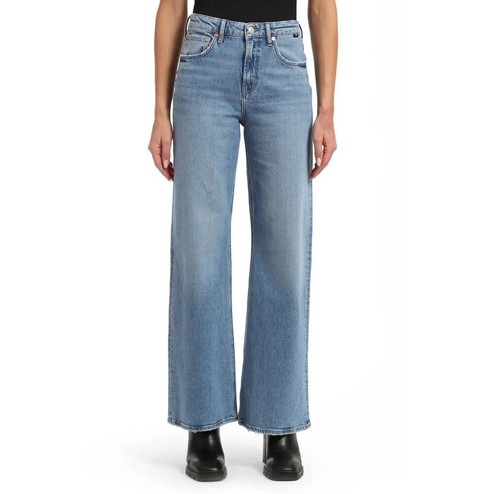 Mavi All Blue Florida Wide Leg Jeans Womens Size 8